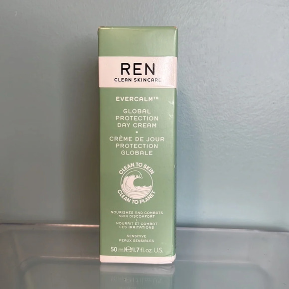 REN Clean Skincare. Evercalm Global Protection Day Cream. 1.7 Fl Oz. NIB. - Picture 2 of 11
